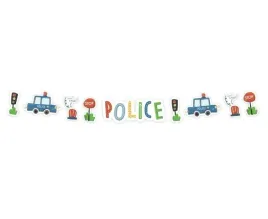girlanda-papierowa-policja-samochod-300cm-1-sztuka-rv-gppo