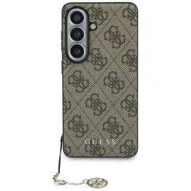 etui-guess-4g-classic-logo-charm-magsafe-do-samsung-galaxy-s26-brazowy