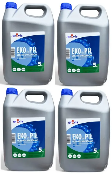 OLEJ DO SMAROWANIA PIŁ , PILAK, PIŁY PILARKI PROWADNICY 20L [ 4X5L ]