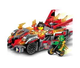 klocki-auto-ninja-01-czerwone-auto-z-robotem-zestaw-dla-dzieci