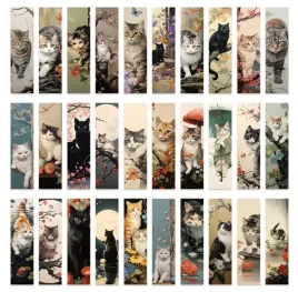 papierowe-zakladki-do-ksiazek-z-motywem-kotow-w-stylu-japonskim-10szt