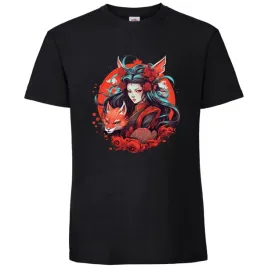 koszulka-meska-czarna-z-nadrukiem-kitsune-lis-japonski-l