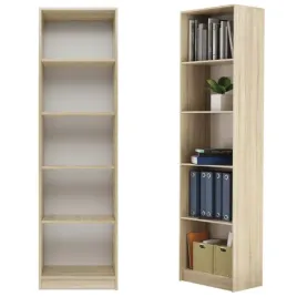 regal-biurowy-50-cm-na-ksiazki-segregatory-do-salonu-biura-otwarty-sonoma