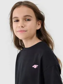 dziewczecy-t-shirt-oversize-4f-4fjwss25ttshf1851-czarny