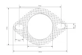 uszczelka-wydechu-turboworks-63mm-2-sruby-producent-czesci-turboworks