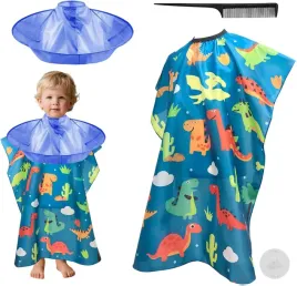 peleryna-fryzjerska-do-obcinania-wlosow-dziecieca-dinozaur-wodoodporna