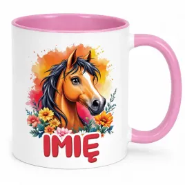 kubek-rozowy-personalizowany-z-koniem-kon-slodki-dla-dzieci