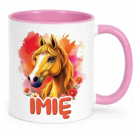kubek-rozowy-personalizowany-z-koniem-kon-slodki-dla-dzieci