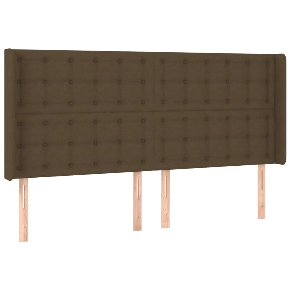 zaglowek-led-ciemny-braz-183x16x118cm-stan-nowy