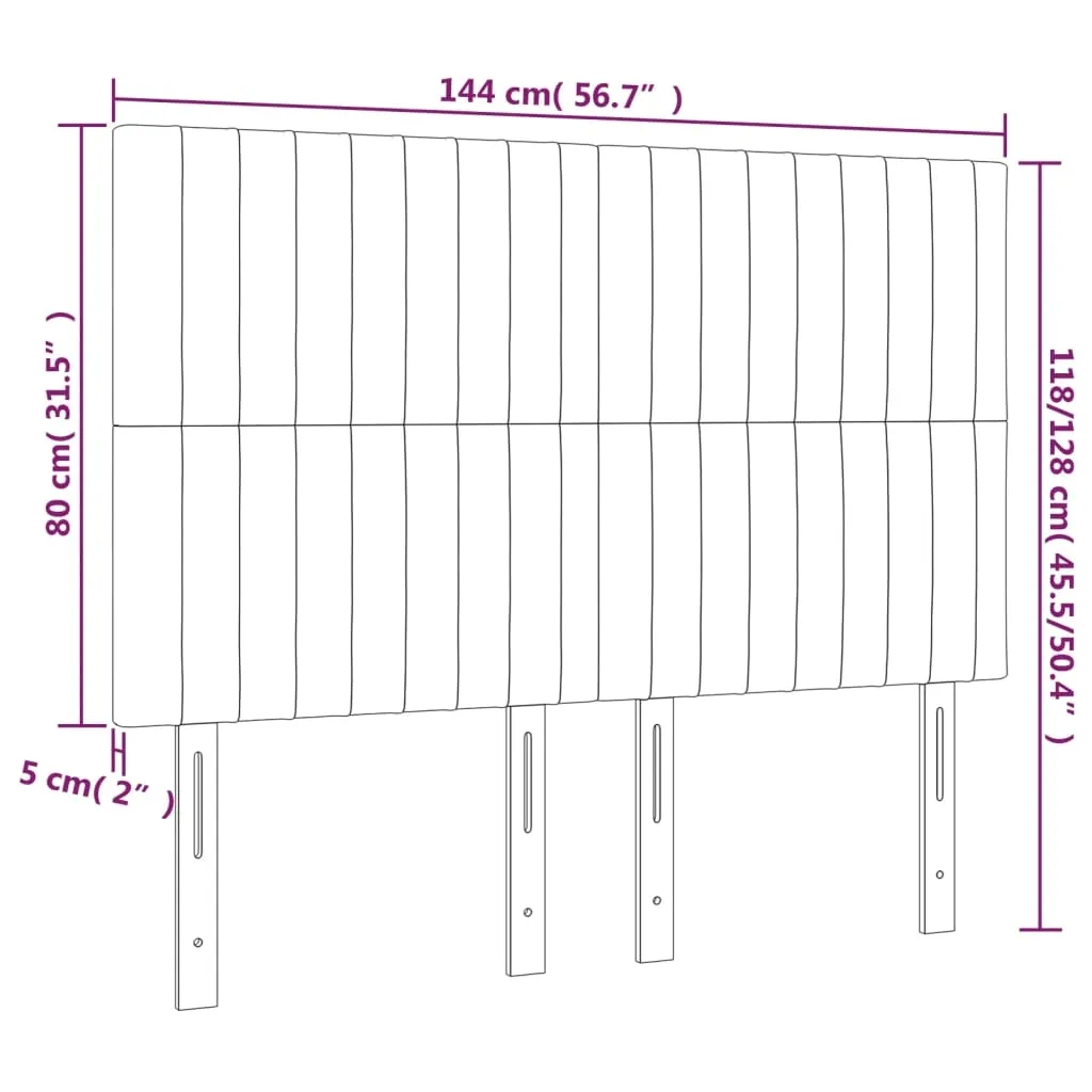 zaglowek-led-czarny-144x118-cm