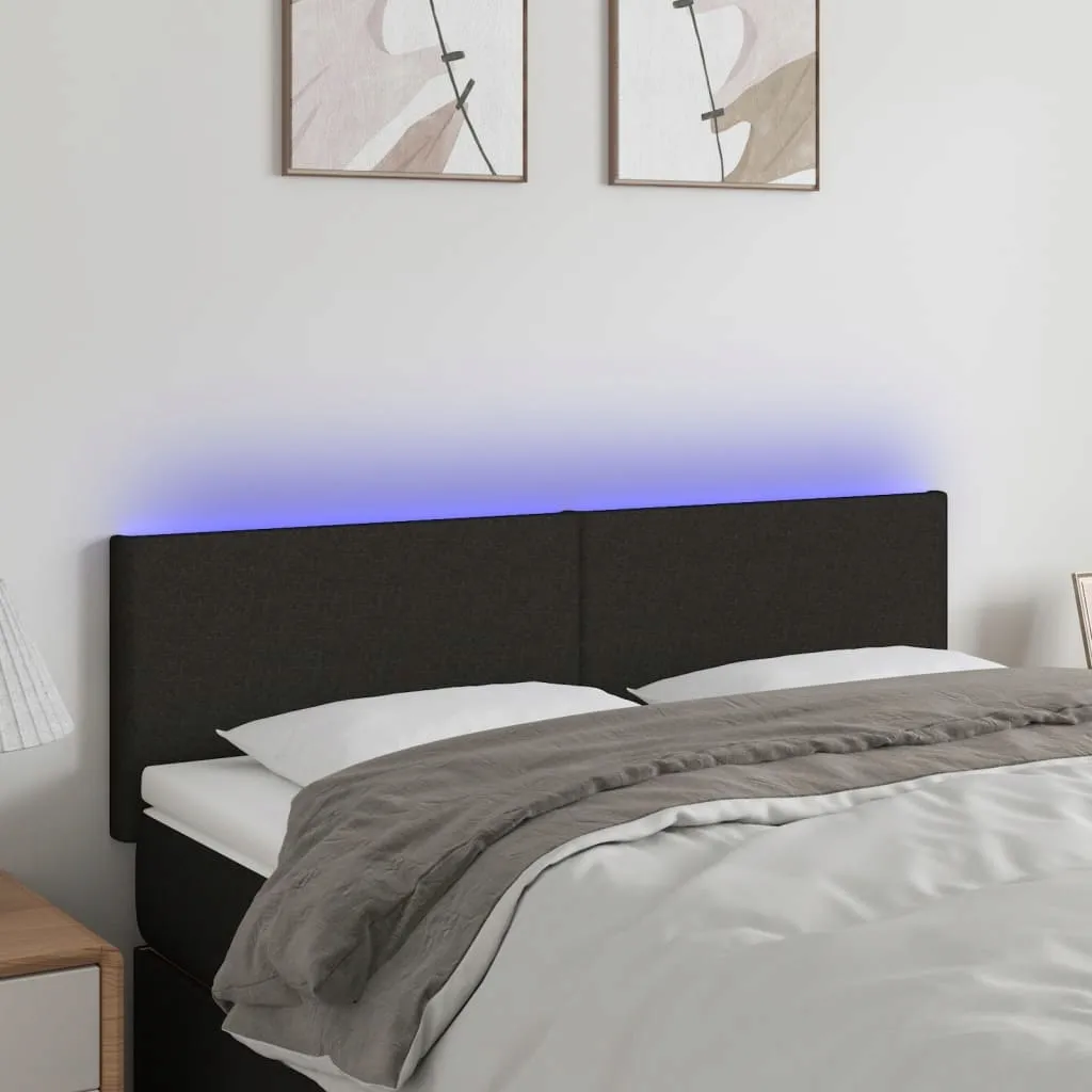 zaglowek-led-czarny-144x78-88-cm