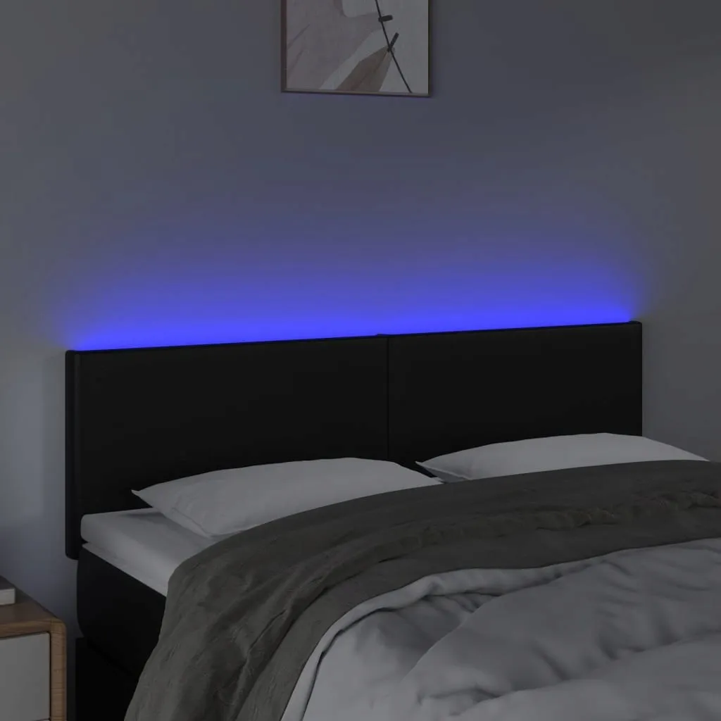 zaglowek-led-czarny-144x78-88-cm-stan-nowy