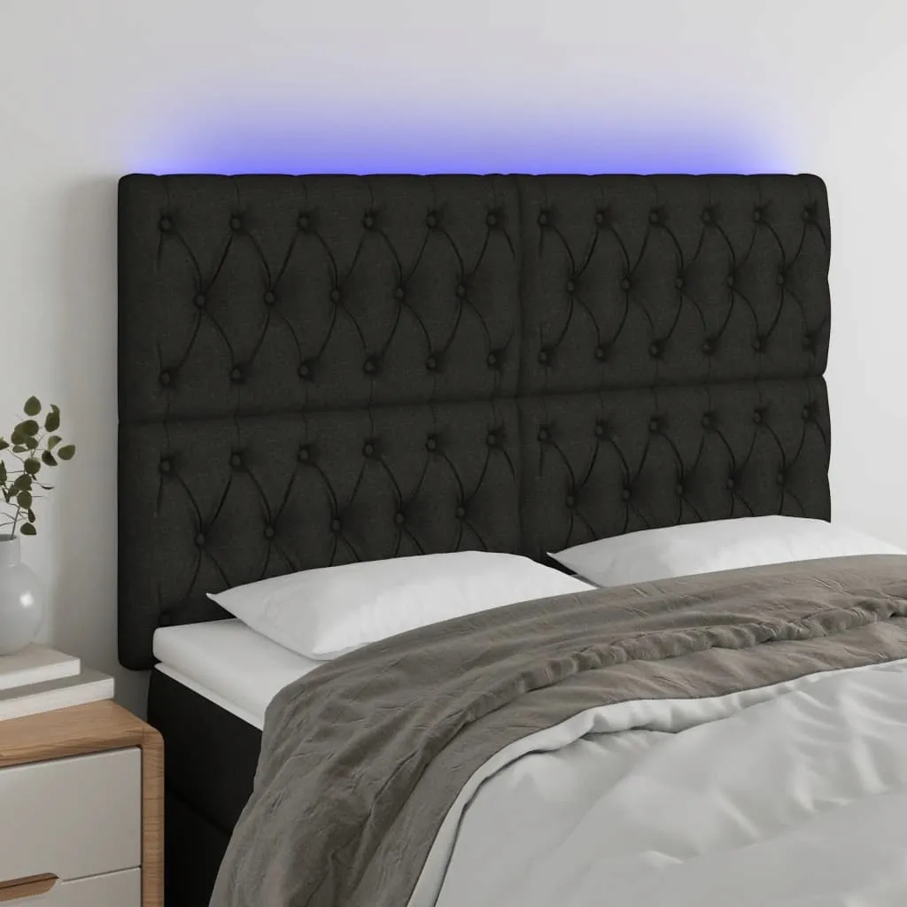 zaglowek-led-czarny-144x7x118-128-cm