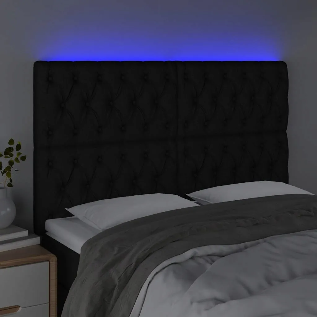 zaglowek-led-czarny-144x7x118-128-cm-stan-nowy