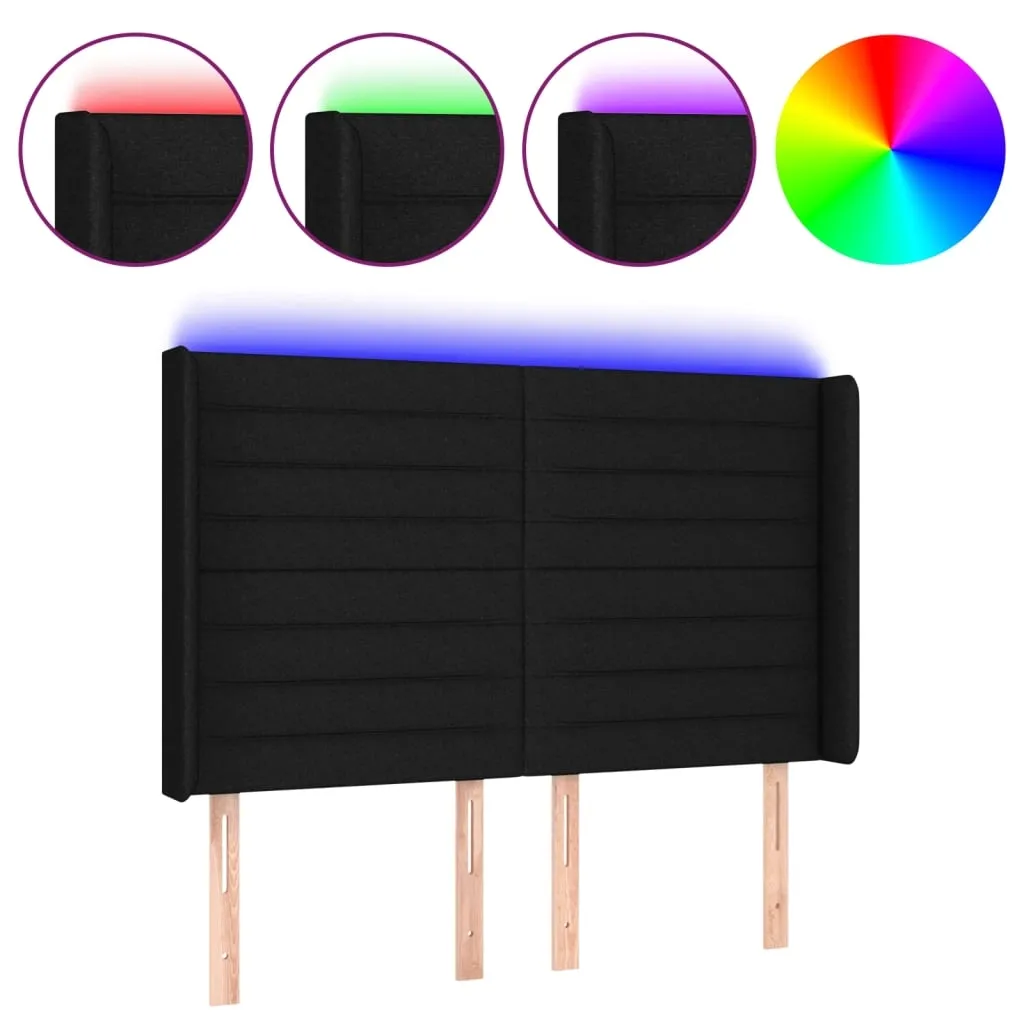 zaglowek-led-czarny-147x16x118-cm
