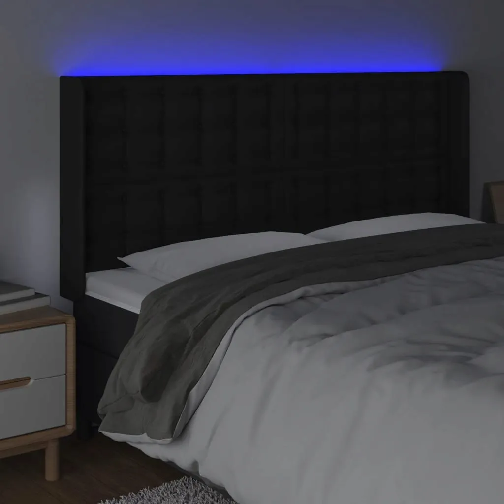 zaglowek-led-czarny-147x16x118-cm