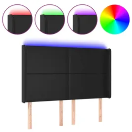 zaglowek-led-czarny-147x16x118-128-cm