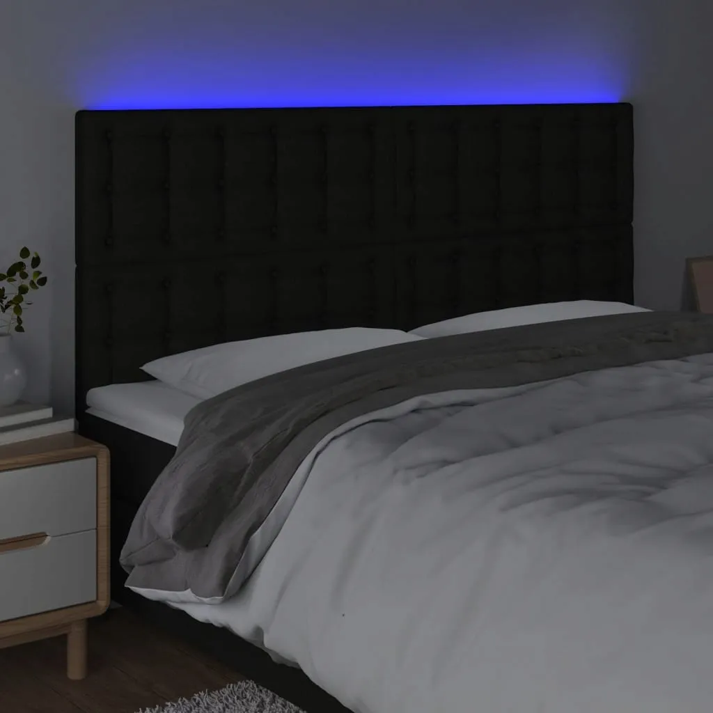 zaglowek-led-czarny-160x118-128-cm-stan-nowy