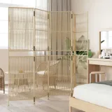 parawan-5-panelowy-bezowy-polirattan-kod-producenta-365399