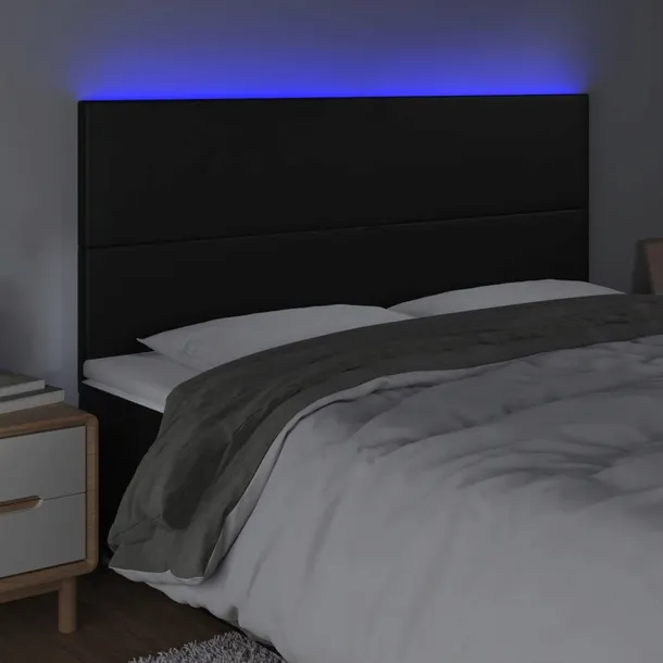 zaglowek-led-czarny-160x5x118-128-cm-kolor-obicia-czarny