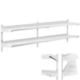 polka-scienna-wiszaca-gastronomiczna-podwojna-z-regulacja-stal-200-x-40-cm