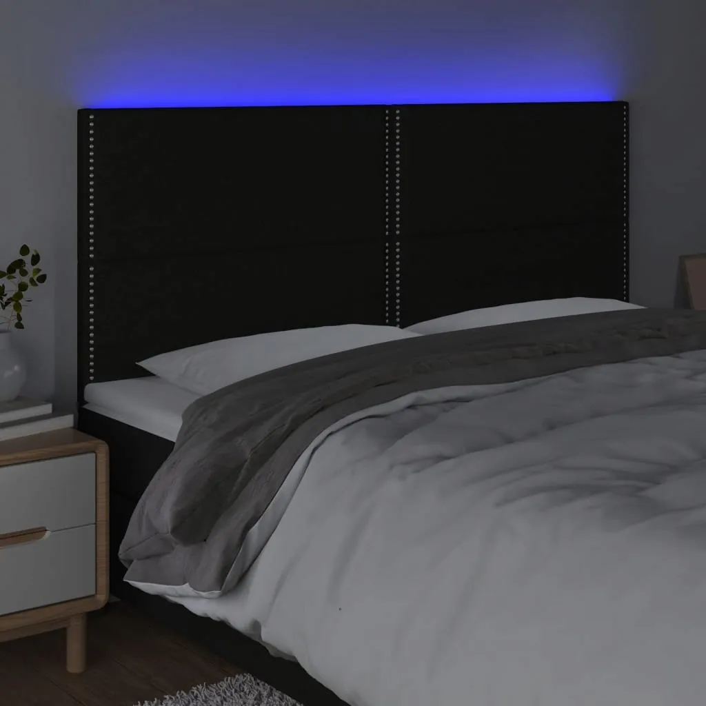 zaglowek-led-czarny-180x118-128-cm-stan-nowy