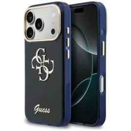 etui-guess-iml-4g-script-metal-do-iphone-17-pro-niebieski