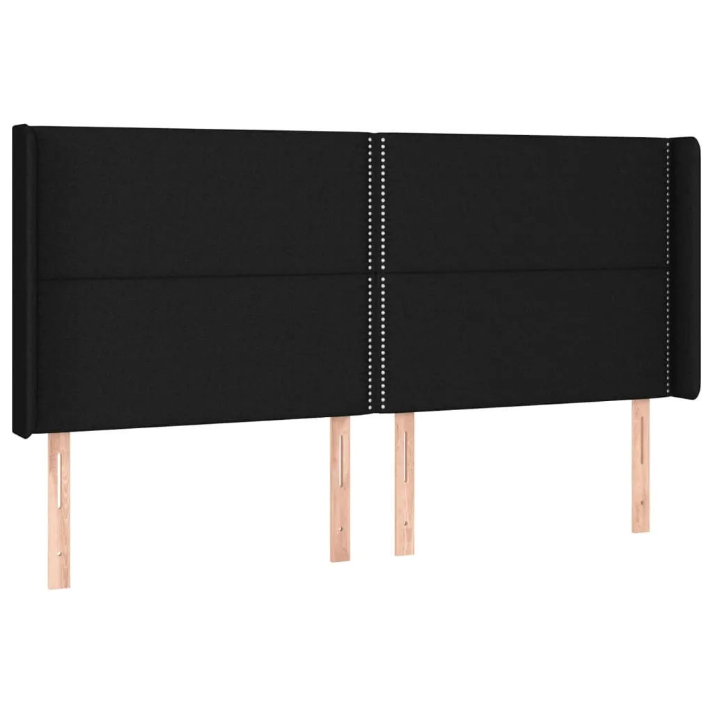 zaglowek-led-czarny-203x16x118-128-cm-stan-nowy