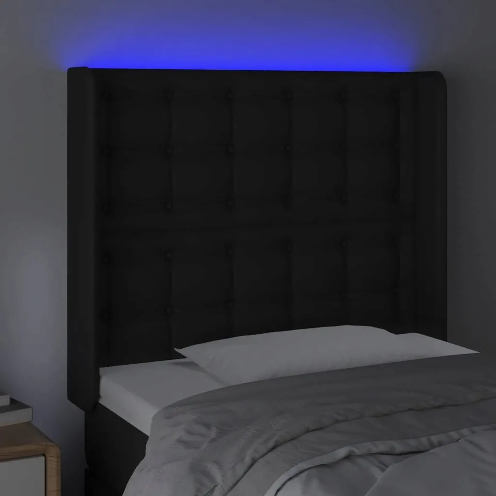 zaglowek-led-czarny-83x16x118-128-cm