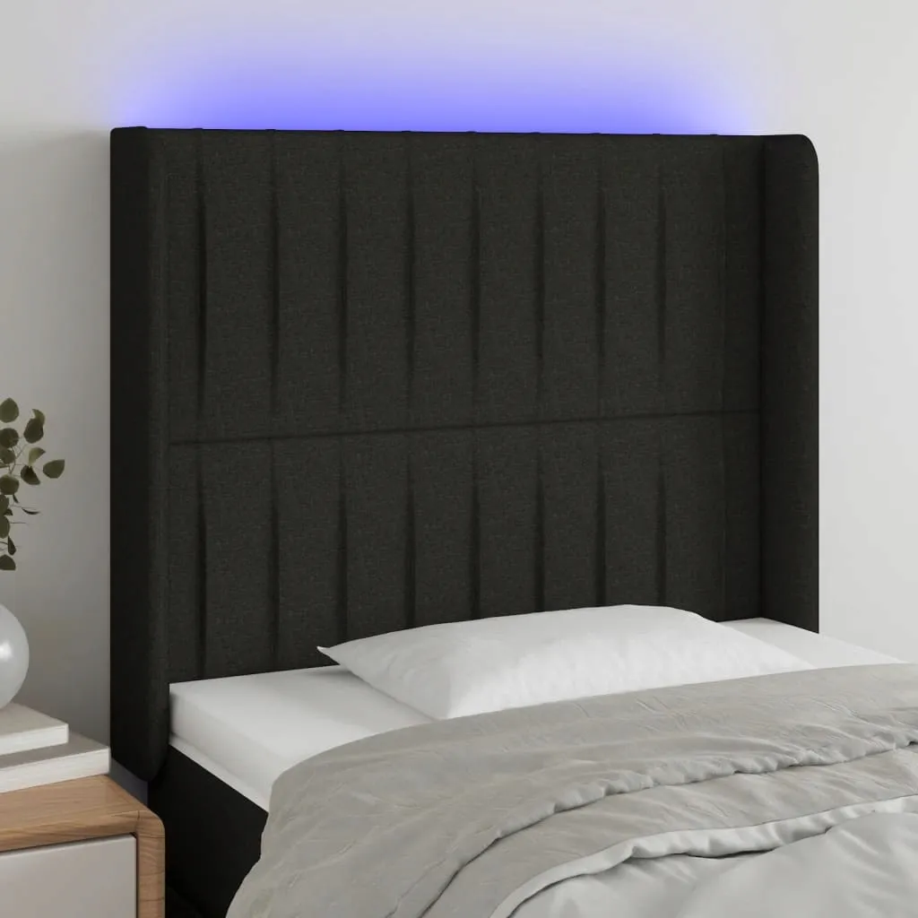 zaglowek-led-czarny-93x16x118-128-cm