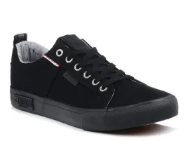 trampki-tenisowki-meskie-big-star-kk174002-cale-czarne-sznurowane-niskie