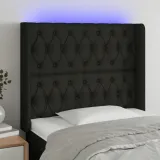 zaglowek-led-czarny-93x16x118-128-cm-stan-nowy