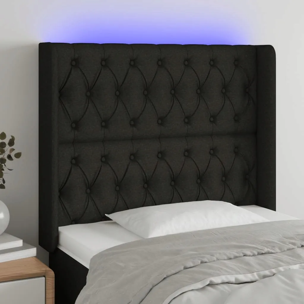 zaglowek-led-czarny-93x16x118-128-cm