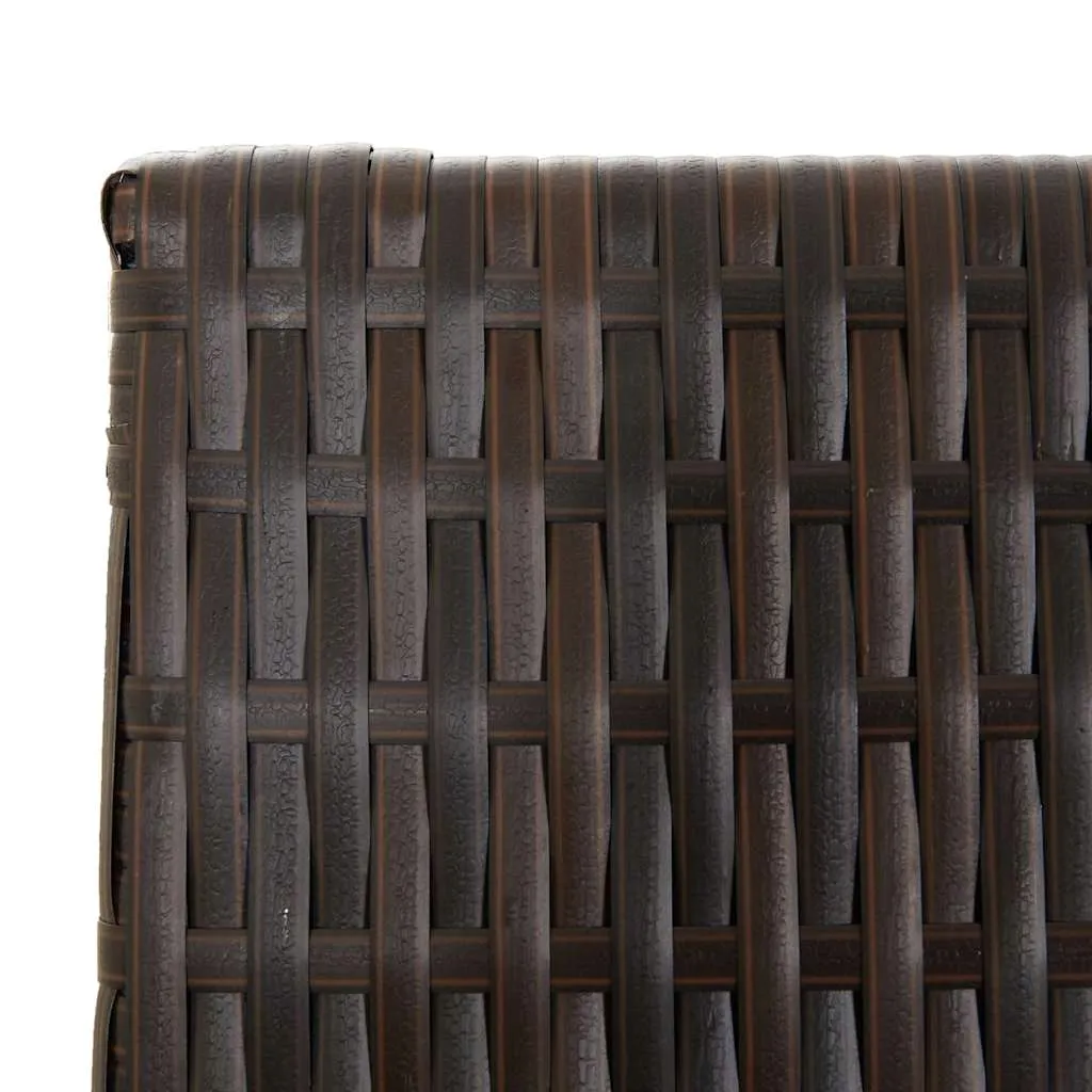 parawan-5-panelowy-brazowy-polirattan