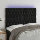 zaglowek-led-czarny-aksamit-144x118-cm-stan-nowy