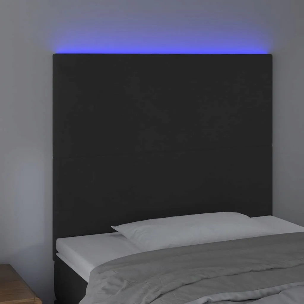 zaglowek-led-czarny-aksamit-80x118-128-cm-stan-nowy