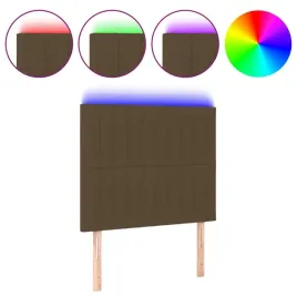 zaglowek-led-dark-brown-100x5x118-128-cm