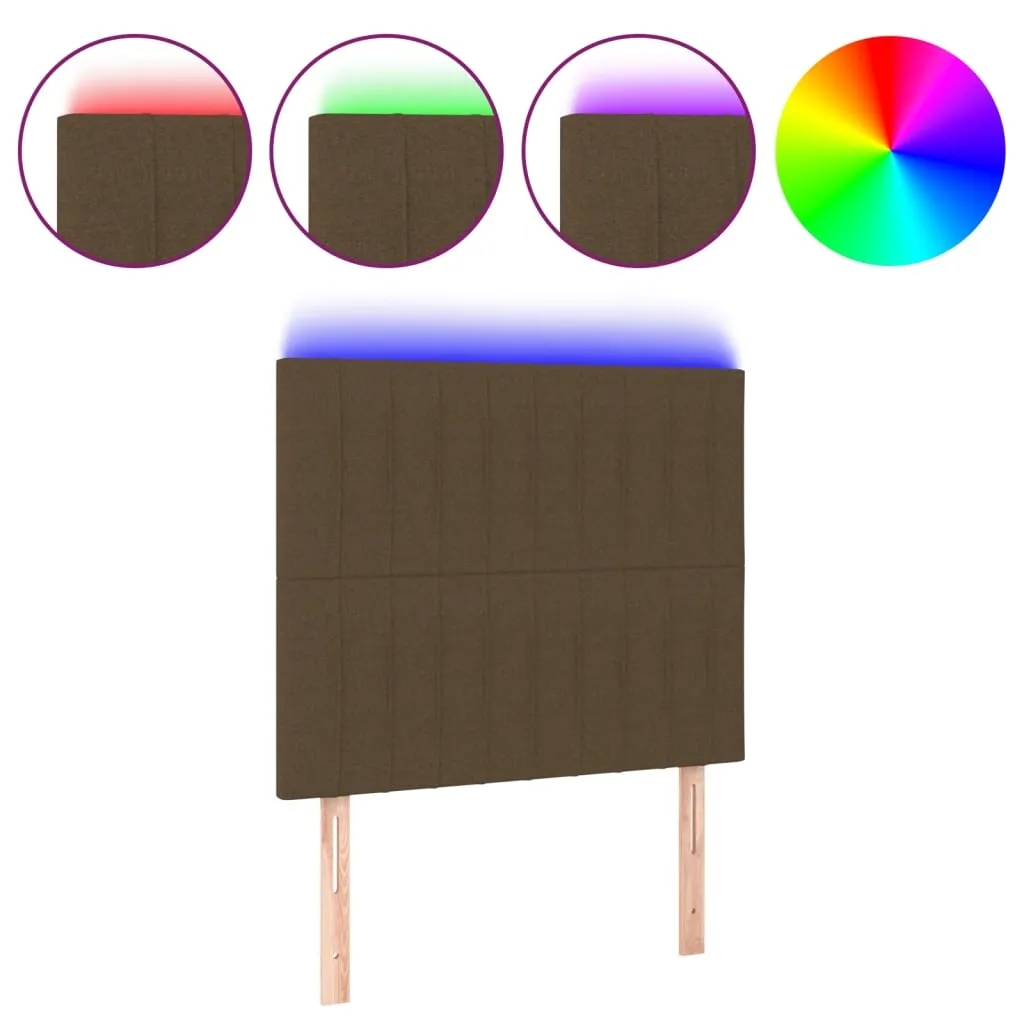 zaglowek-led-dark-brown-100x5x118-128-cm