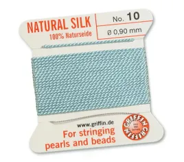 griffin-nic-jedwabna-z-igla-100percent-natural-silk-090mm-2m-turquoise