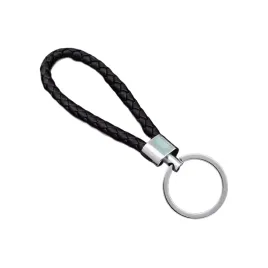 brelok-zawieszka-do-kluczy-mix-wzorow-czarny-pleciony-eko-skora