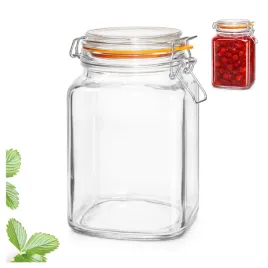 sloj-szklany-z-klamra-sloik-pojemnik-zamykany-wek-1l-domowe-przetwory