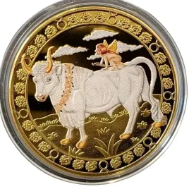 moneta-kolekcjonerska-znaki-zodiaku-byk