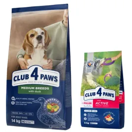 sucha-karma-dla-psow-srednich-ras-kaczka-14-kg-active-5-kg-club-4-paws