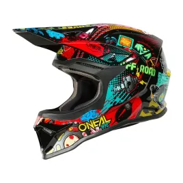 oneal-kask-dzieciecy-1srs-vibrant-multi-wielokolorowy-rozmiar-m-51-52-cm