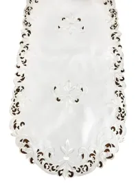 bieznik-z-haftem-35x70-na-stol-owalny-bialy