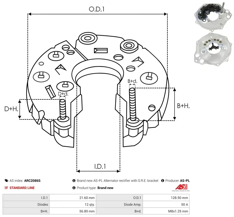 prostownik-alternatora-arc2086s-hitachi-as-pl-stan-nowy