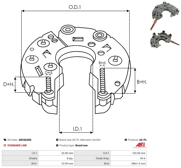 prostownik-alternatora-arc6028s-denso-as-pl-stan-nowy