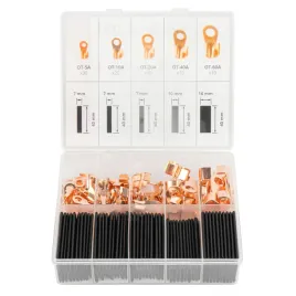 konektory-oczkowe-miedziane-koszulki-termokurczliwe-zestaw-komplet-160-el