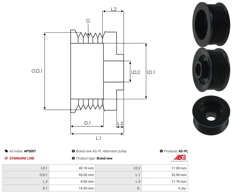 kola-pasowe-alternatora-ap5007-as-pl-stan-nowy