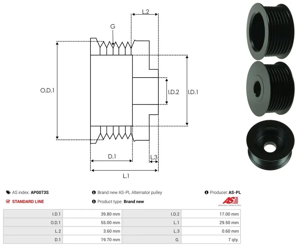 kola-pasowe-alternatora-ap0073s-as-pl-stan-nowy